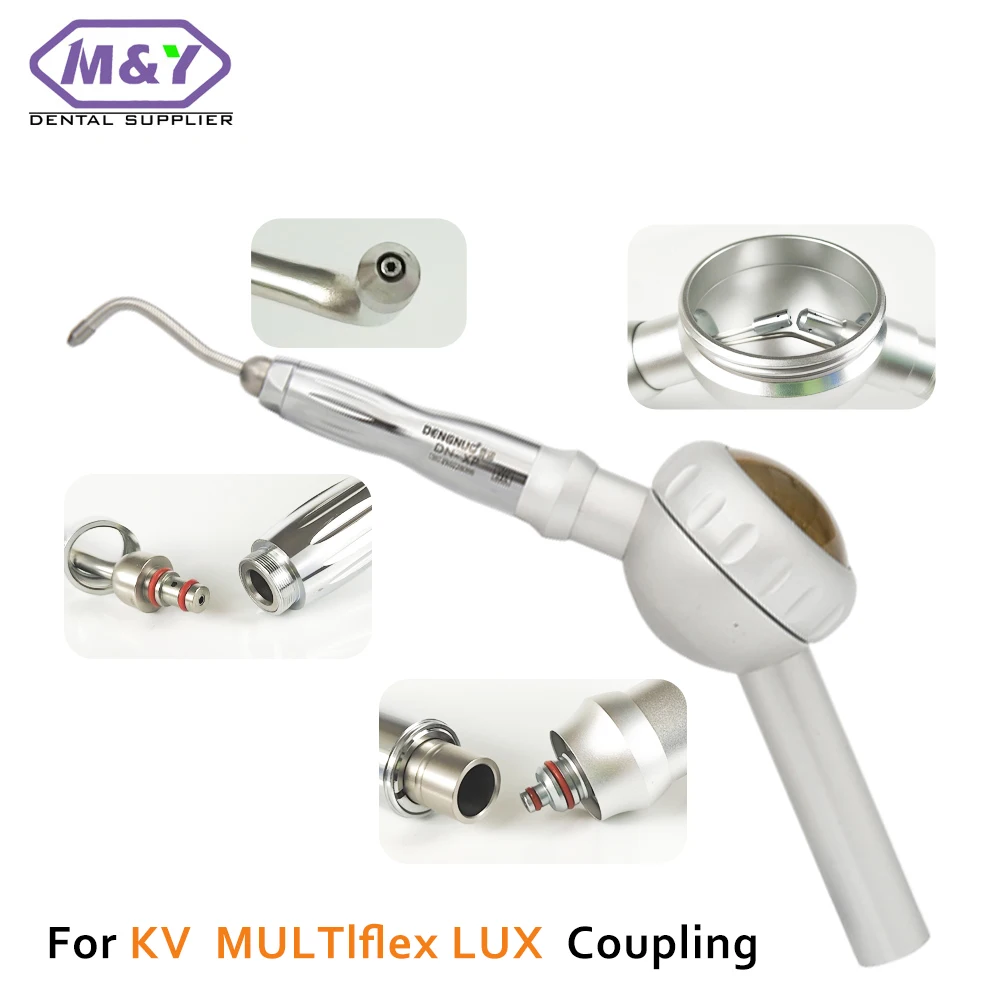 Dental Air Polishing Prophy Air Flow fit KV Quick Connector Teeth Cleaning Sandblaster Handpiece Dentistry equipment