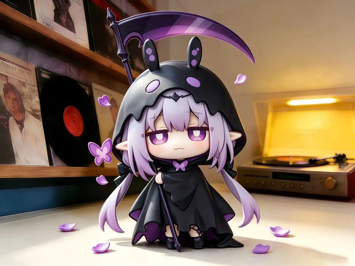 Honkai：Star Rail Castorice Pvc Q version Figures Anime Gift Collection Series Model Car-mounted scene decoration Christmas Gift view 2