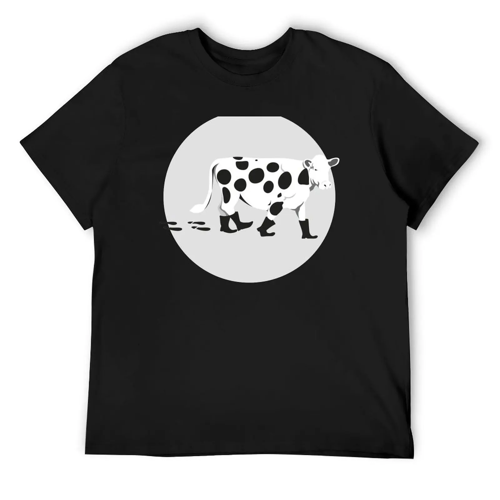 Cow top secret T-Shirt vintage graphic tee anime figures kawaii clothes oversized graphic tee designer t shirt men