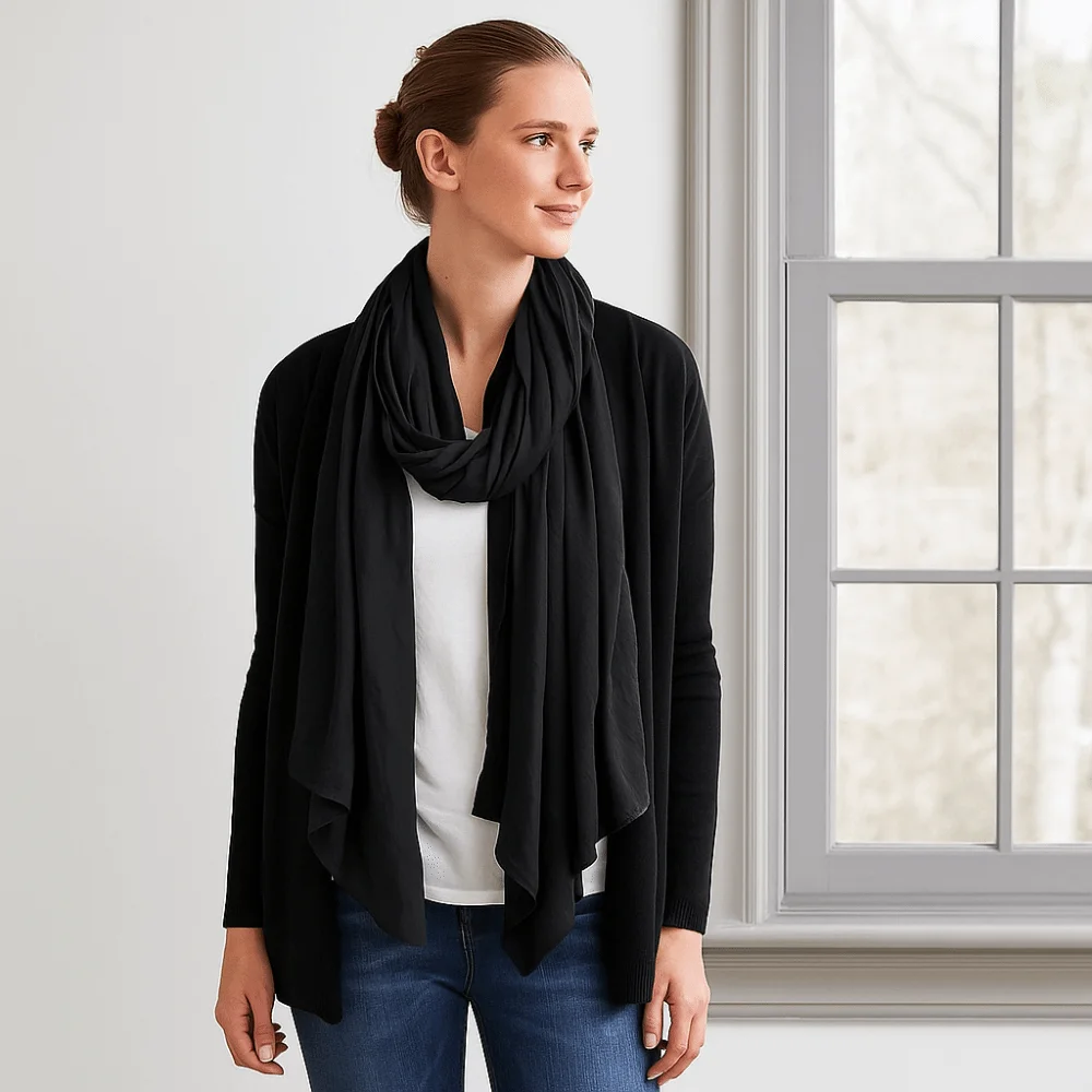 

Премиальный модальный хлопковый шарф-хиджаб, длинный однотонный мягкий трикотаж, повязки на голову, простая модная дышащая ткань, бамбуковый модальный хиджаб, повязка на голову