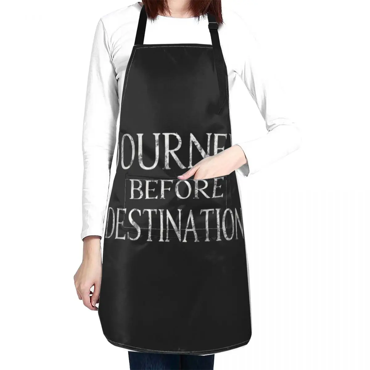 Journey Before Destination Apron Chef jacket men Women Kitchen'S Apron