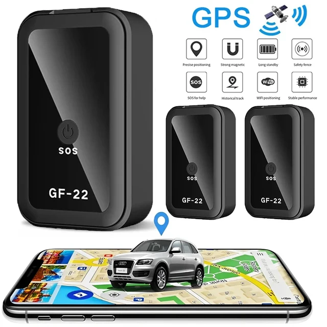 GF-22 urządzenie śledzące samochód silny magnetyczny automatyczny alarm motocykl samochód Mini lokalizatory GPS sterowanie głosem lokalizator urządzeń zapobiegający zgubieniu
