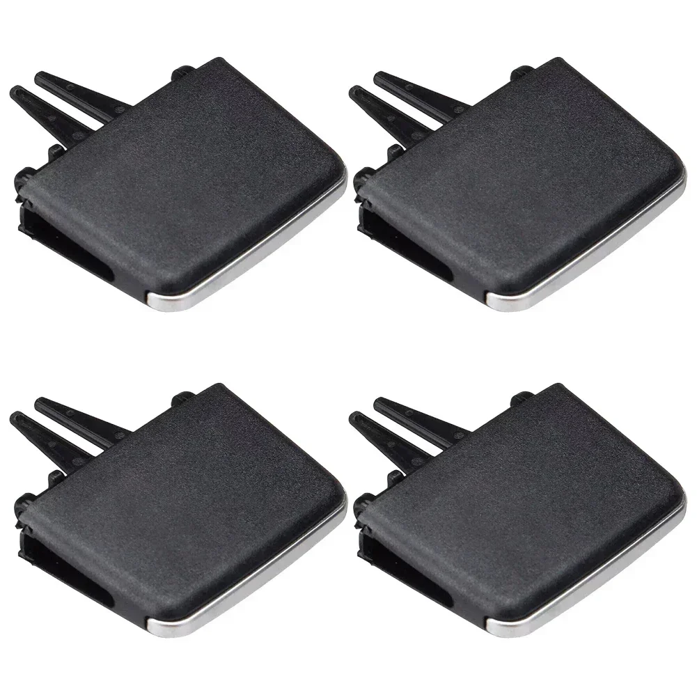 4X Car Front A/C Air Vent Outlet Tab Clip Repair Kit For BMW 3 Series E90 E91 E92 2005-12 Air Outlet Paddles Grille Adjustment view 3