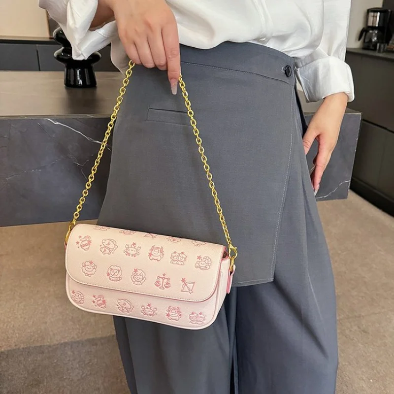 

Элегантная женская сумка-мессенджер из тонкой кожи, классический парижский стильный пригородный дизайн ​