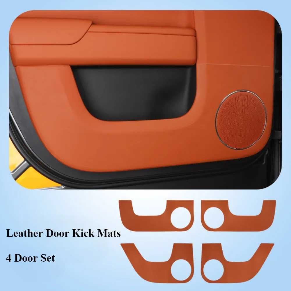 Car Door Leather Anti Kick Pad For Li Lixiang L6 L7 L8 L9  Protection Side Edge Film Protector Stickers Auto Accessories