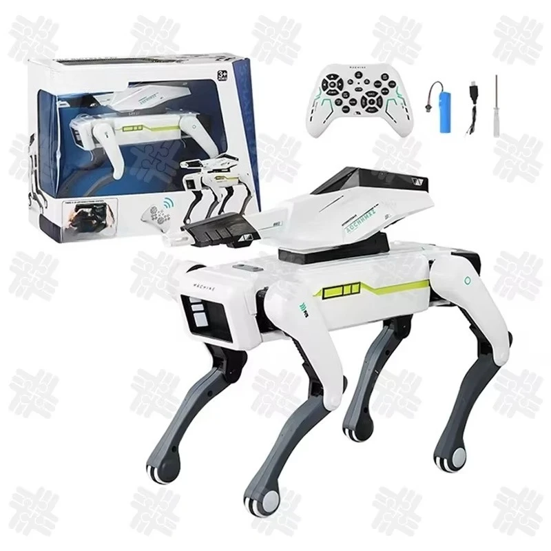 

Programming Remote Control Pet Robot Handshake Interactive Intelligent Voice Command AppControl Robot Dog
