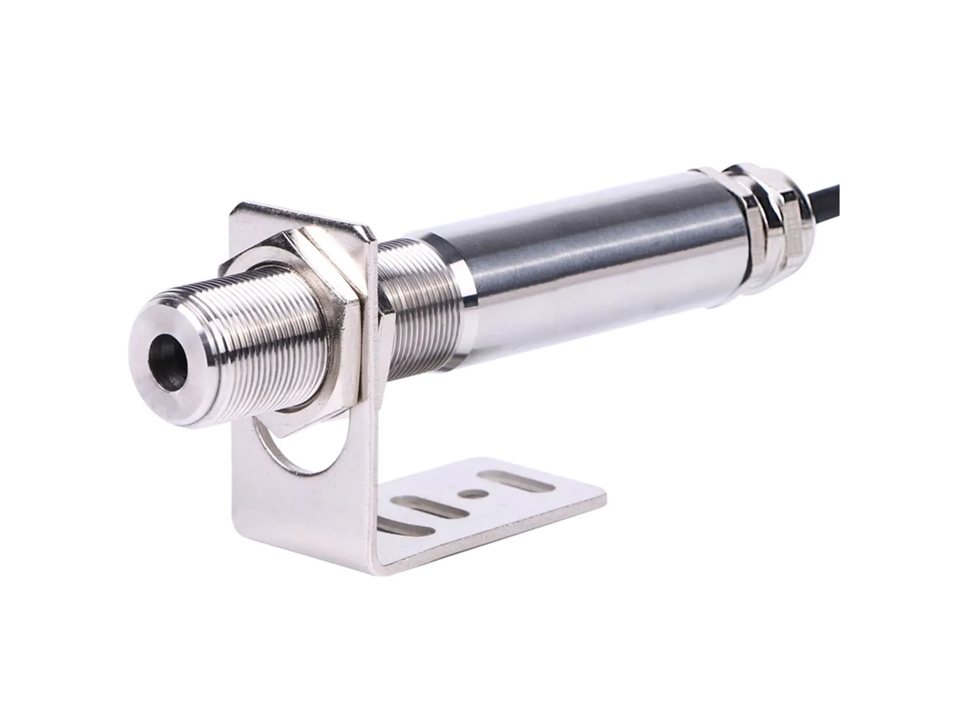 SA60CSF Online Infrared Thermometer Temperature Sensor Probe Industrial High-Precision Transmitter Stainless Steel IP65 2m Probe