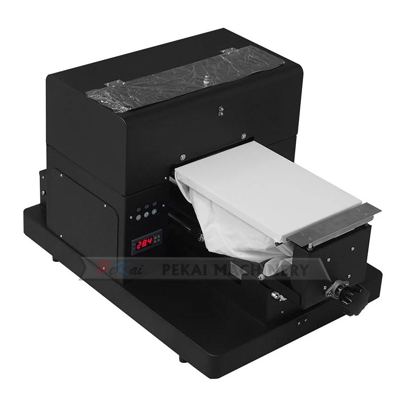 

A4 DTG Printer Direct to Garment Printer Automatic Digital T-shirt Printing Machine