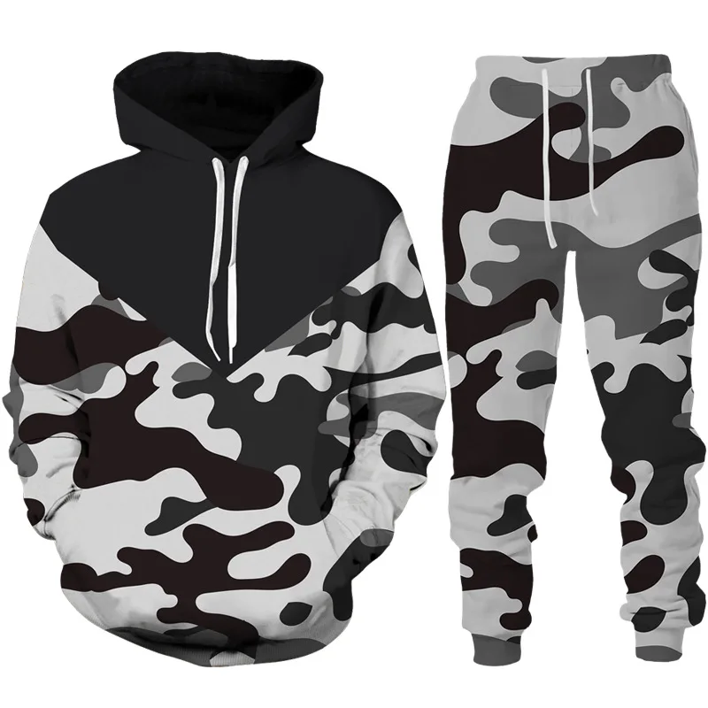 Retro Dragon Tattoo 3D Print Men Women Tracksuit Sets Casual Hoodie + Pants 2pcs Sets Oversized Sweatshirt Fashion Men Clothing