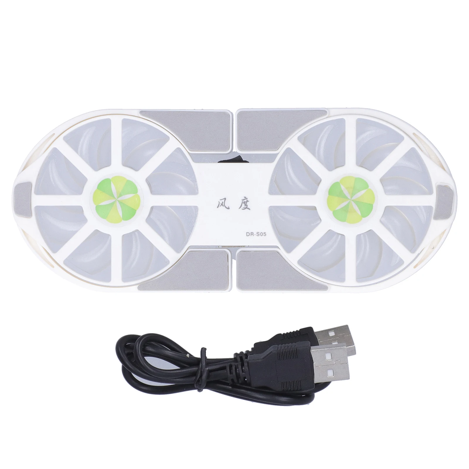 

Universal Laptop Cooling Pad Foldable Notebook Cooler Efficient Heat Dissipation DualFan Large Air Volume Radiator Fan Heat Sink