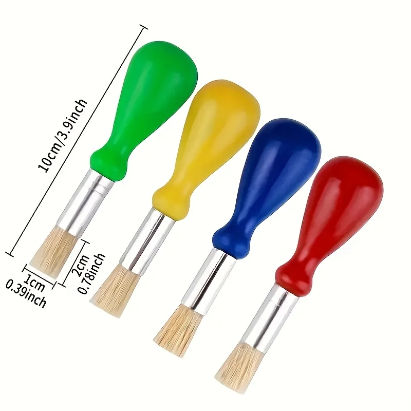 1Pc easy to hold paint brush, art paint brush with grip for DIY painting, craft, art and craft