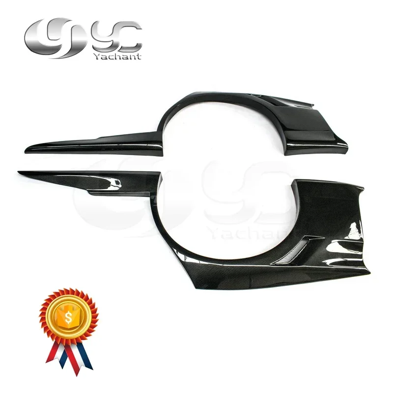 

Carbon Fiber Rear Fender Panels Fit For 06-07 Lancer Evolution 9 EVO 9 VTX Cyber Version Style +30mm Rear Fender Panels