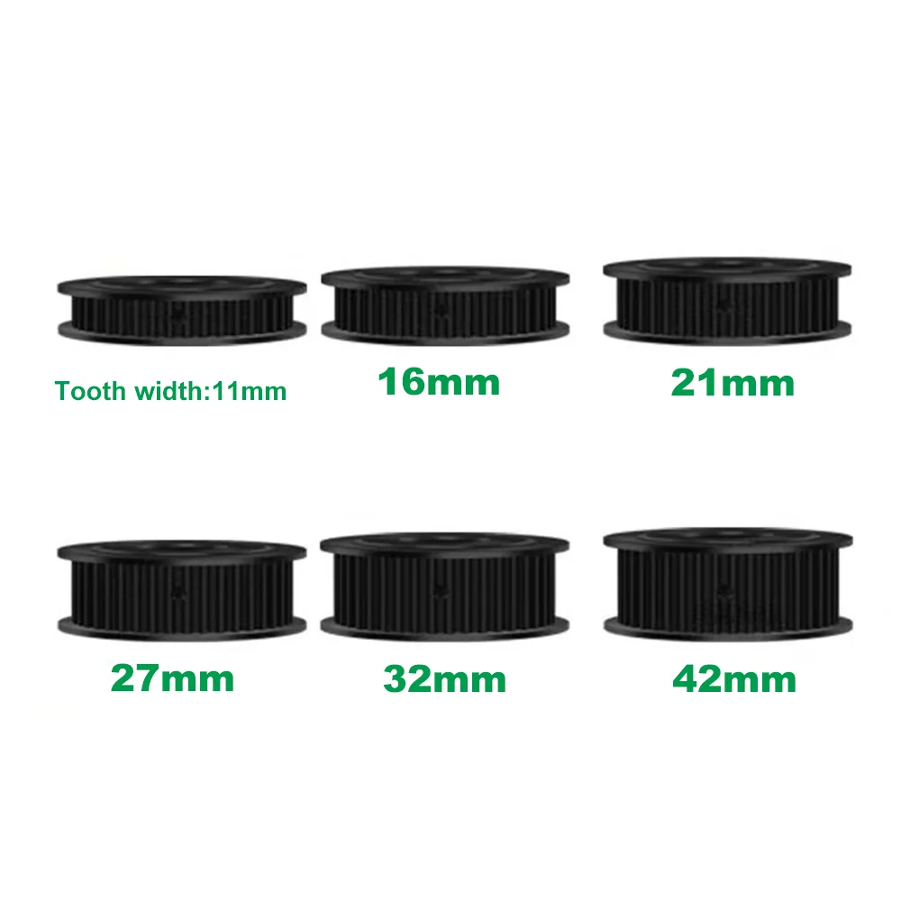 Polia dentada de aço htd 5m, roda síncrona 10t/12t/14t/15t/16t/17t/18t para largura da correia 10 ~ 25mm furo 5mm ~ 15mmtich 5mm