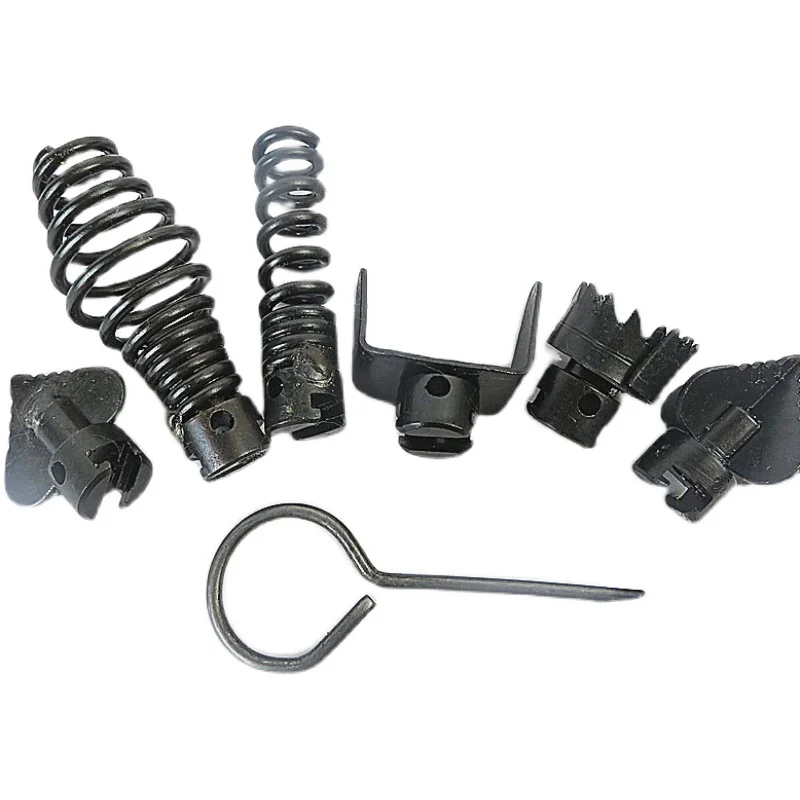 Imagem -05 - Dredge Machine Spring Dredge Pipe Cleaning Machine Special Electric Drill Accessories Cutter Head General Tool 16 mm 10 Pcs