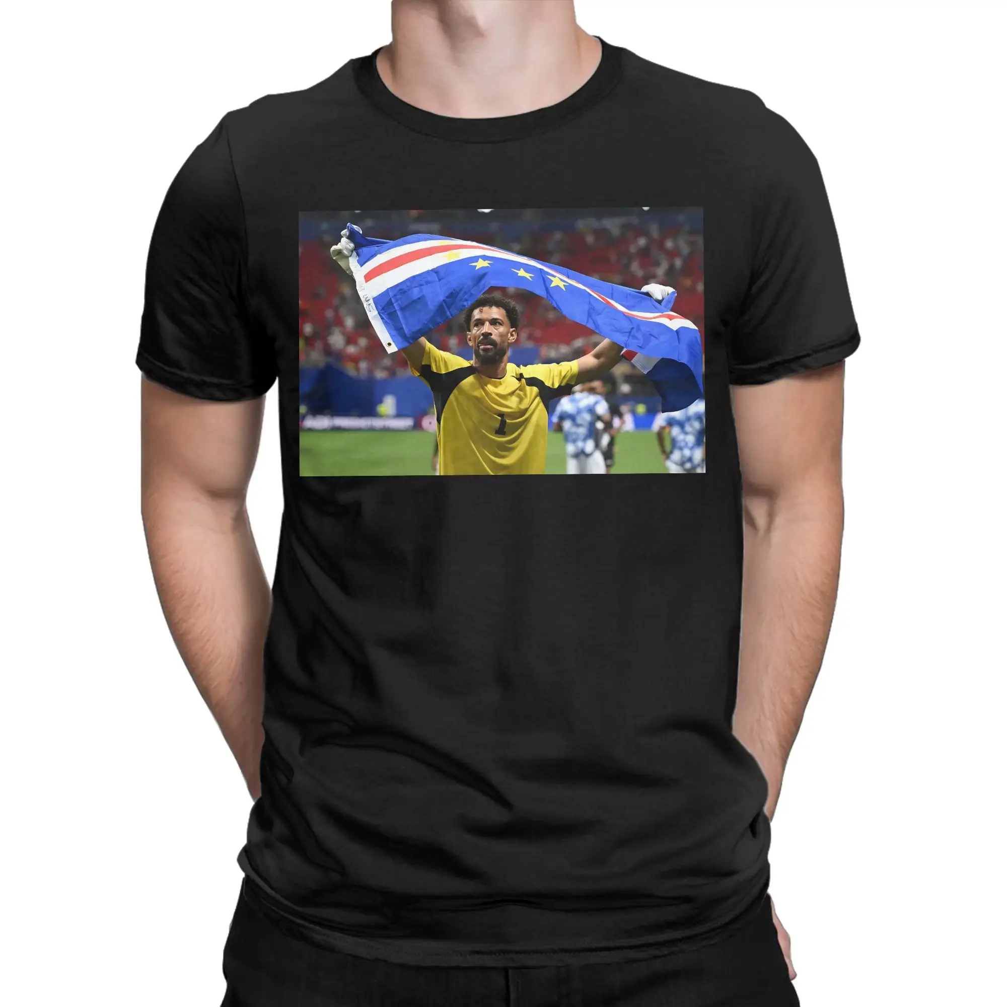 Celebrate Legend Vozinha Football T Shirts for Men Women Pure Cotton Amazing T-Shirt Cape Verde Hero Tees Clothing Party
