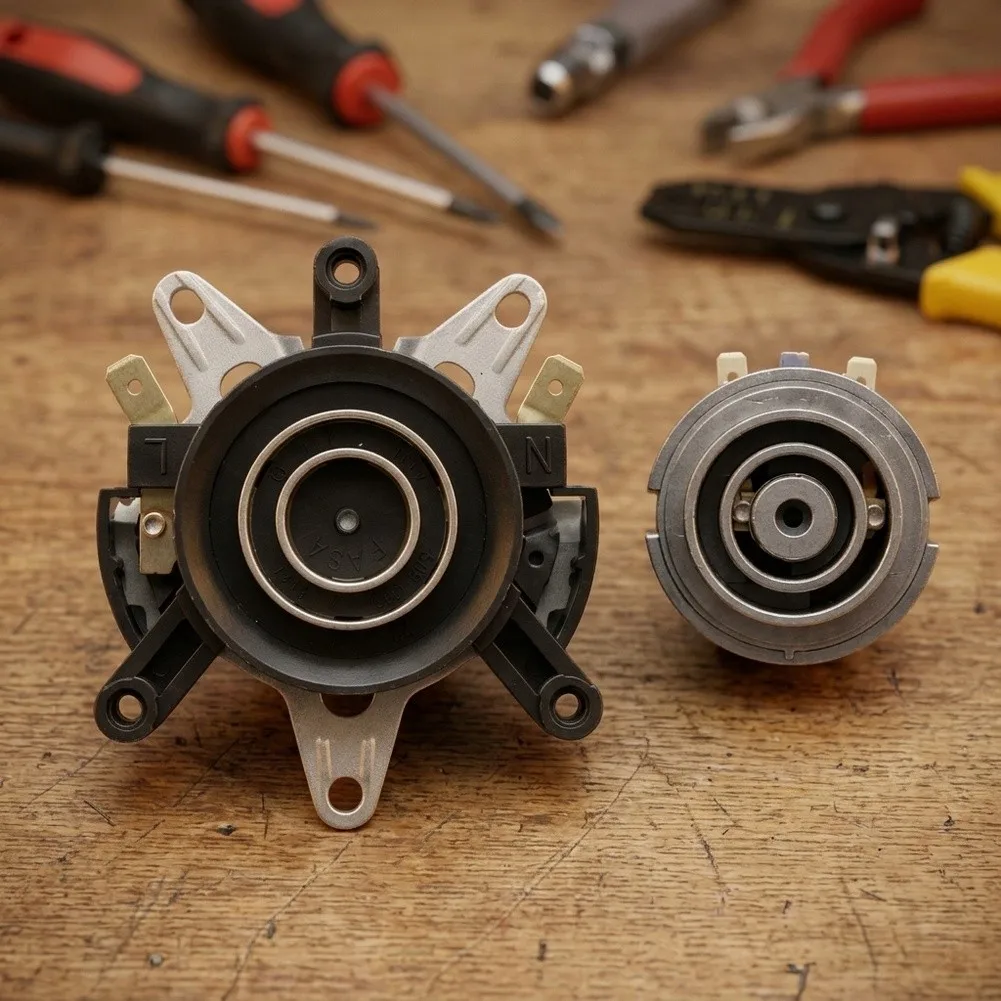 Upper Lower Core for kettle Thermostat 58*58*37MM Two Piece for kettle Connector Kit Replacement Parts Long for service Life