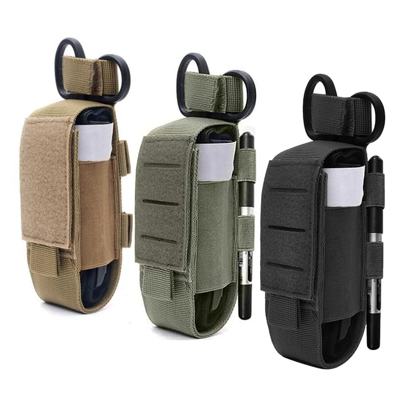 Molle Tourniquet Pouch with Tourniquet & Shears  Emergency Outdoor Tactical Trauma Medical Shear Pouch with Tourniquets Scissors