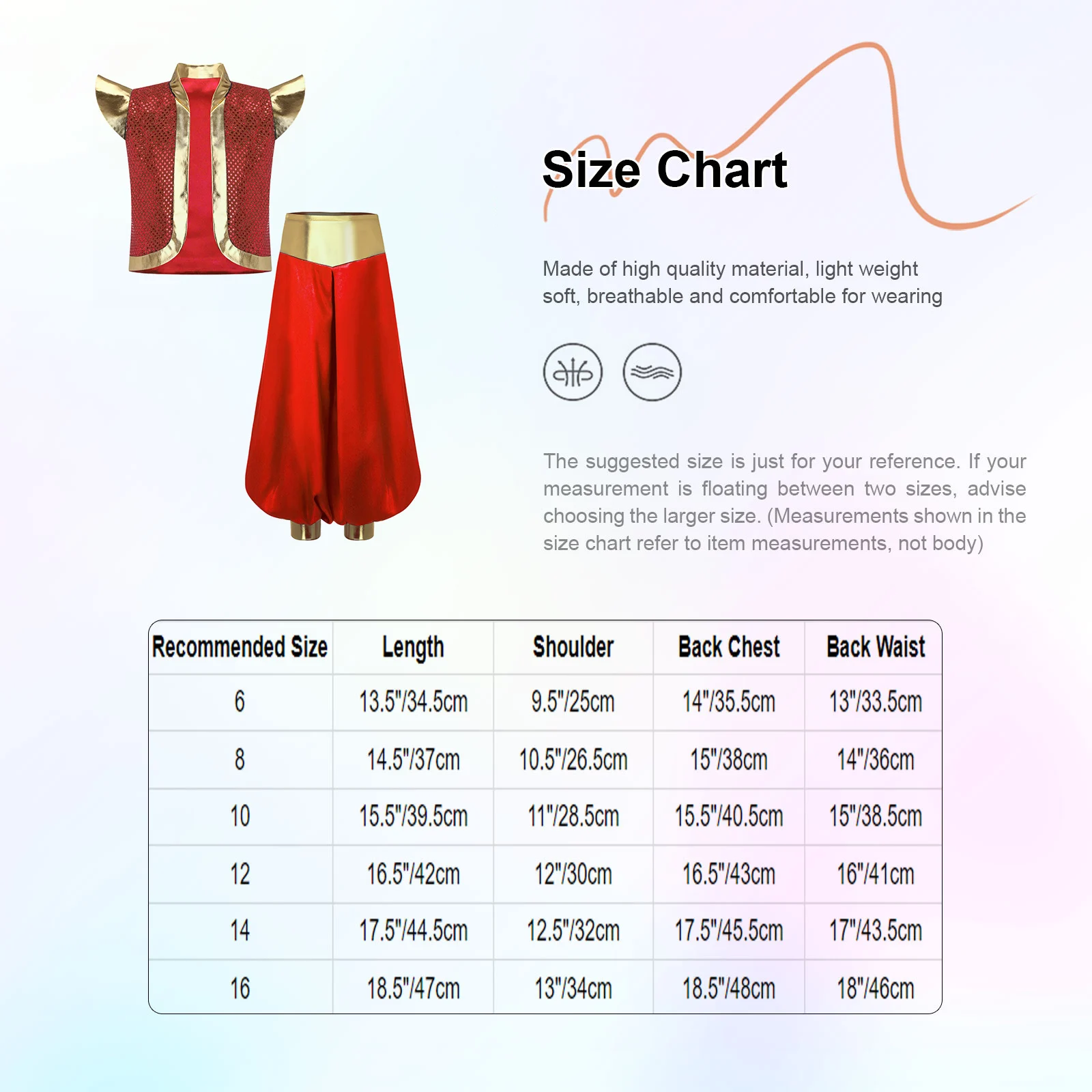 

Kids Boys Arabian Prince Cosplay Costume Aladins Outfit Sequin Vest with Lantern Pants Set for Halloween Theme Party Dress Up