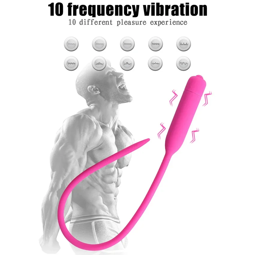 قوي تهتز جوفاء لعبة استثارة القضيب القسطرة مجرى البول السبر قضيب الحصان العين تحفيز الكبار الجنس لعب للرجال مثلي الجنس Bdsm إدراج