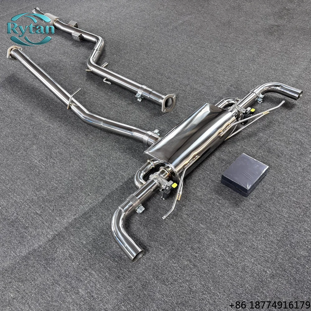 

Valved 304 Stainless Steel Valvetronic Exhaust Pipe System Catback for GLC300 GLC260