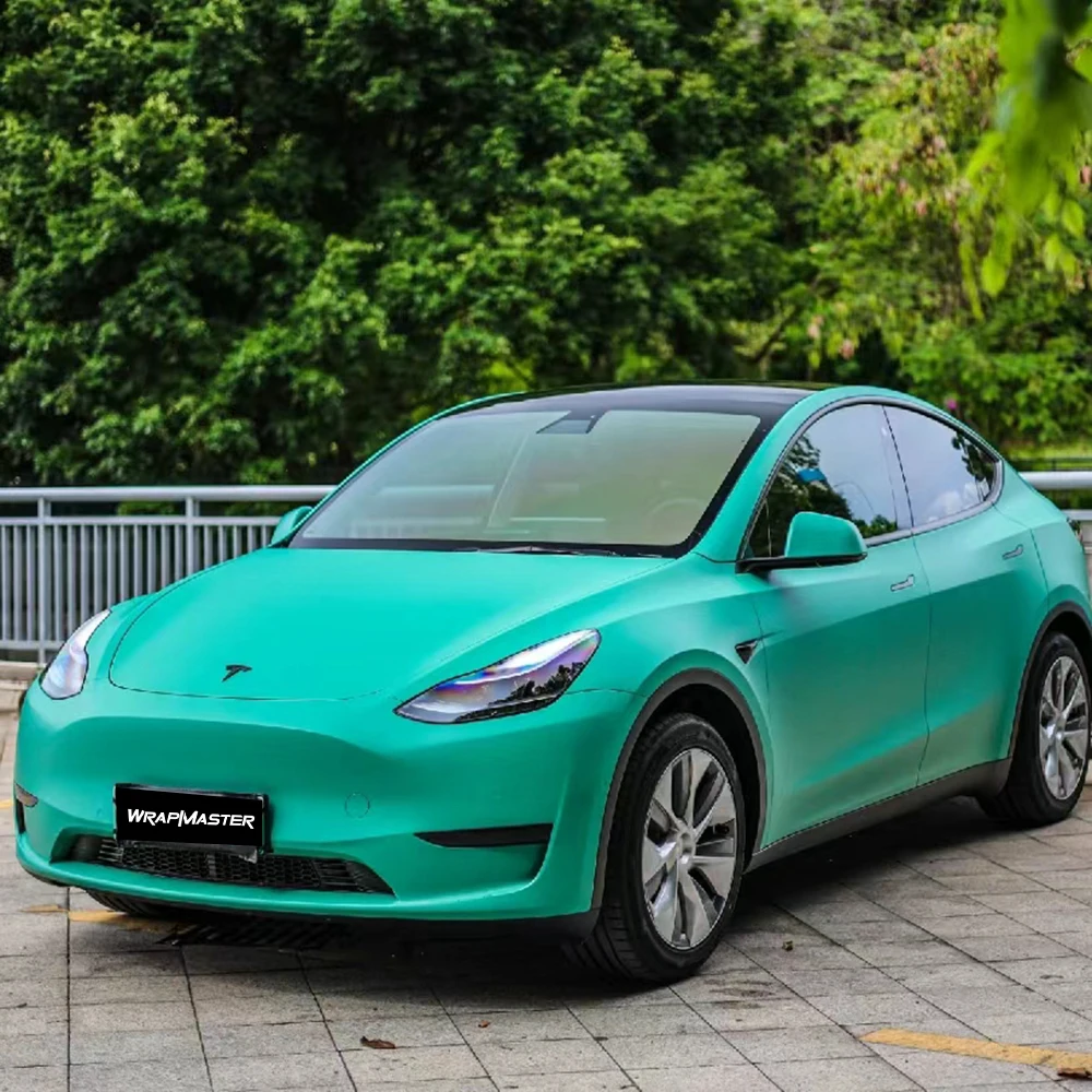 

Wrapmaster 5M/10M/18M Automobile Protect Film Ultimate Flat Pine Green Car Wrap Material For Sale