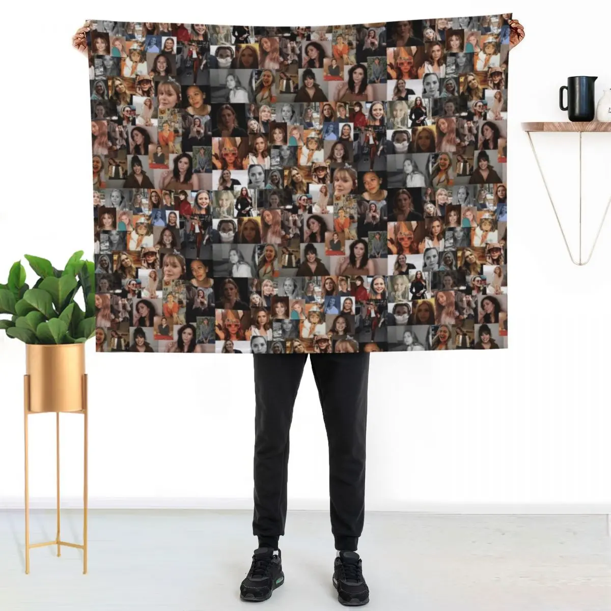 Elizabeth Olsen Throw Blanket Warm Throw Blanket Gift for Anniversary