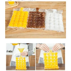 10-100Pcs Ice Mold Bags Disposable Ice-Making Bags Freezing Maker Ice Cube Bag Self-Seal Ice-making For Summer DIY Drinking