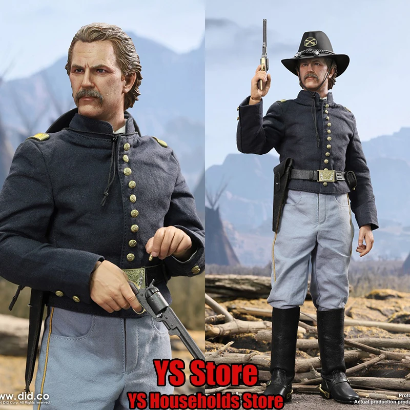 

DID NS80175 1/6 Lieutenant John Dunbar Movable Action Figure US South North War Historical Role Simulation 12" Full Set Soldier