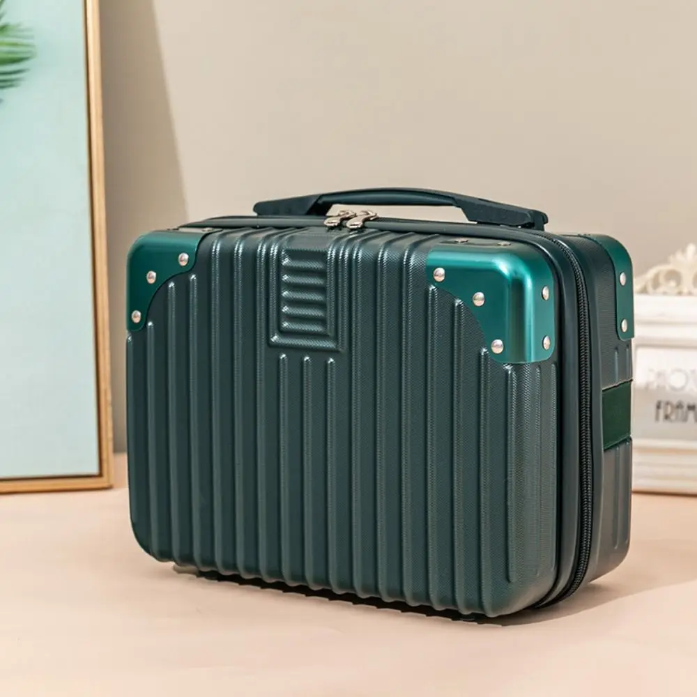 Hot Sales 14 inch Travel Suitcase Mini Metal corner Makeup Case Luggage Hand Boarding Case For Women