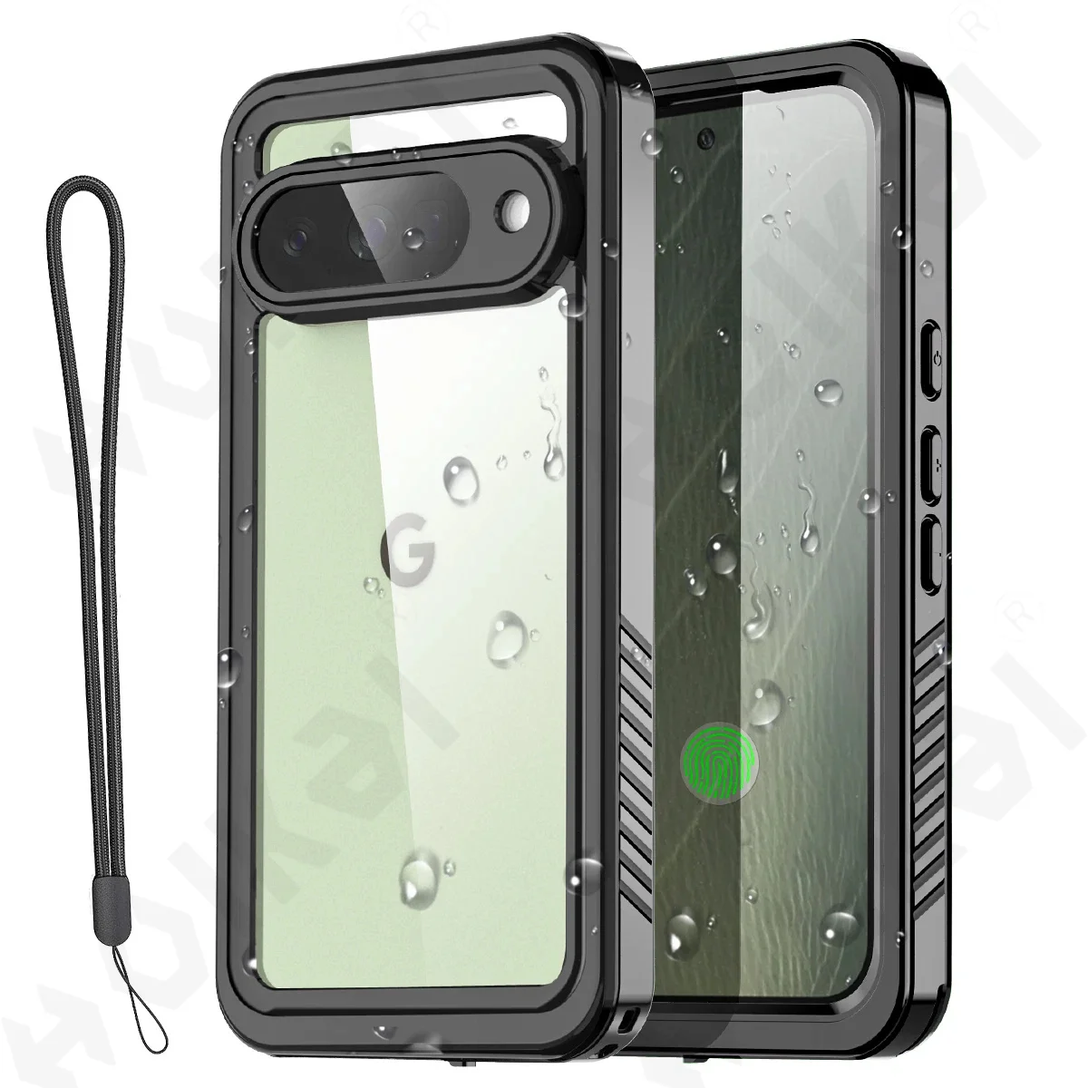 360 Full Case For Google Pixel 11 10 9 10A 9A Pro XL All-Inclusive Heavy Duty Metal Protection Cover with Folding Kickstand Case