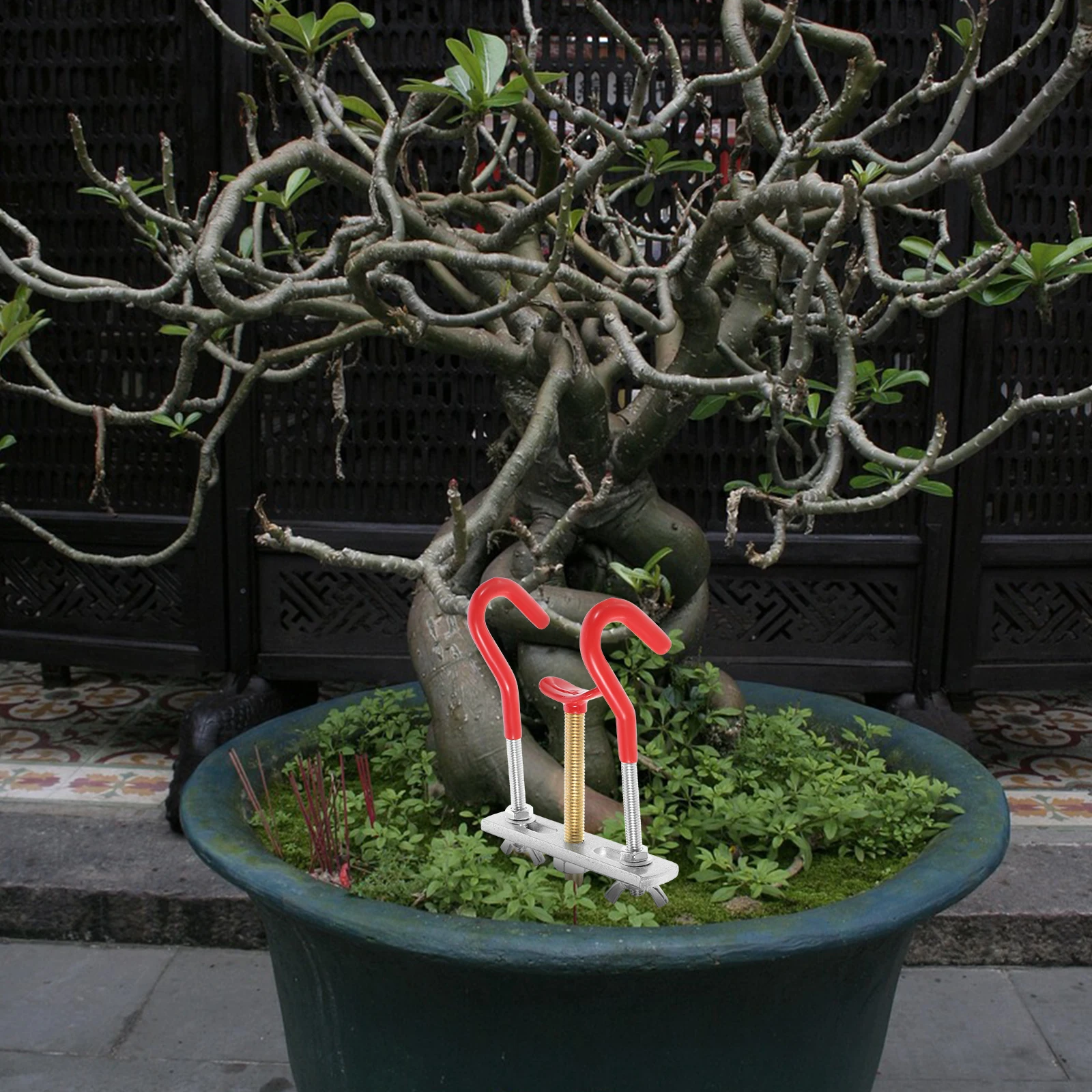 

Sturdy Metal Branch Adjuster for Bonsai Gardening Wear-Resistant Pruning Tool Use Plant Bender Loppers Modelling