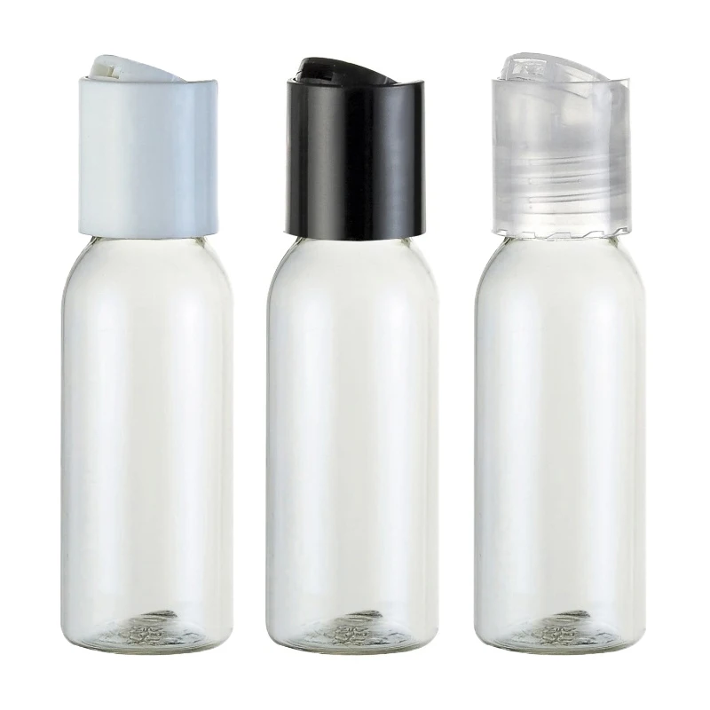 Squeeze Refillable Empty Plastic Transparent Bottle With Cap Portable Squeeze Shampoo Conditioner Travel Lotion Bottles DIY