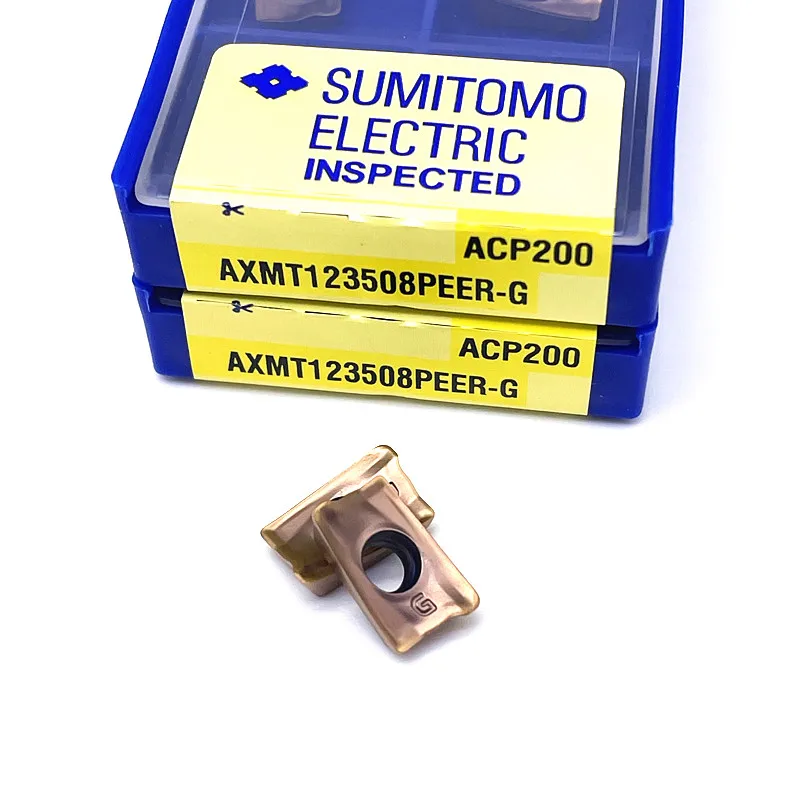 AXMT123508 AXMT170508PEER-G ACP200 Carbide Dụng Cụ Xoay Cao Cho Chất Lượng Phay CNC Lắp AXMT 123508 AXMT 170508