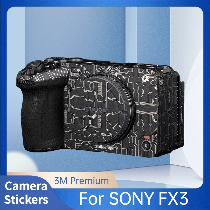 FX3 Movie Camera Camcorder Sticker Coat Wrap Protective Film Body Protector Skin For Sony ILME-FX3 ILMEFX3 camera FX3 Stickes