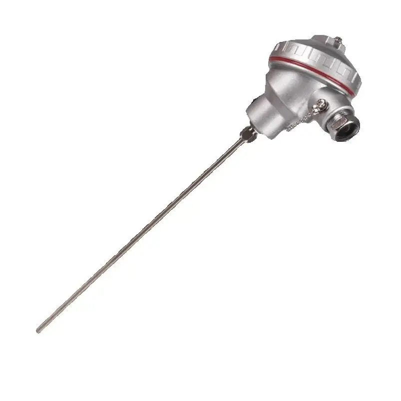 Temperature sensor dual K-type thermocouple dual PT100 6-wire can provide 4-20mA