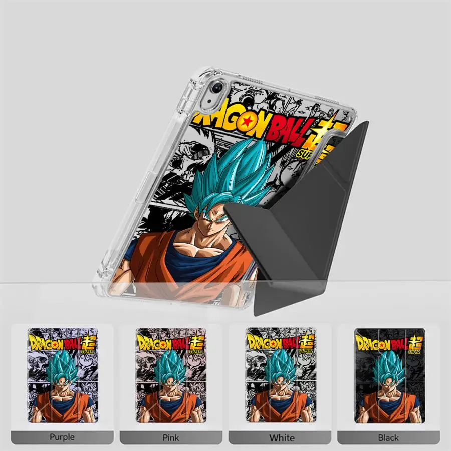 

Dragon Ball G-Gokus Tablet Case For iPad Air 4 5 M3 M2 1 2 M4 11inch Pro 2025 Pro 11th 10th 9th 8th 7th 12.9inch Mini 6 7 Y-Fold