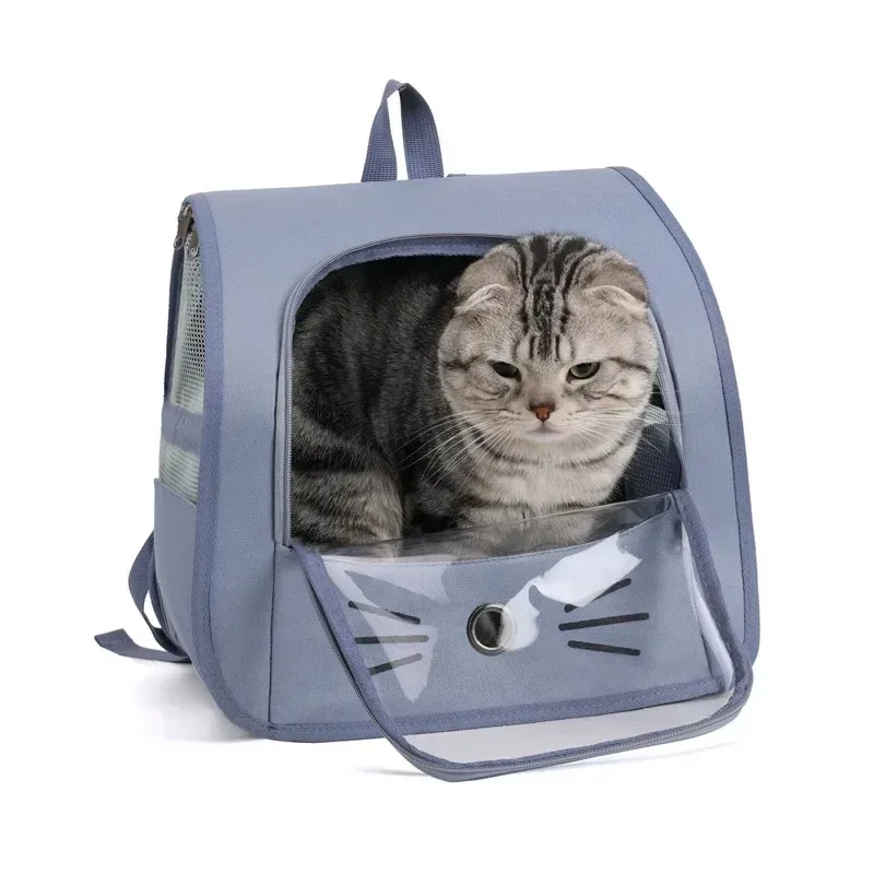 

Outdoor Pet Cat Carrier Bag Cat Backpack Breathable Portable Shoulders Bag For Cats Dogs Transport Cat Carrying Bag Pet Supplies