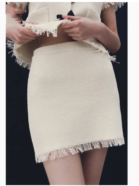 ربيع وصيف جديد وصول المرأة محبوك ort Sve معطف عقدة مزين الحلو Sle فضفاضة تناسب ألياف البوليستر