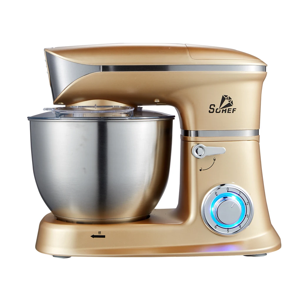

High quality home kitchen OEM impastatrice aid 4.5 L 5.5 L 7 L stainless steel mixing bowl holder food supplier artisan mixer