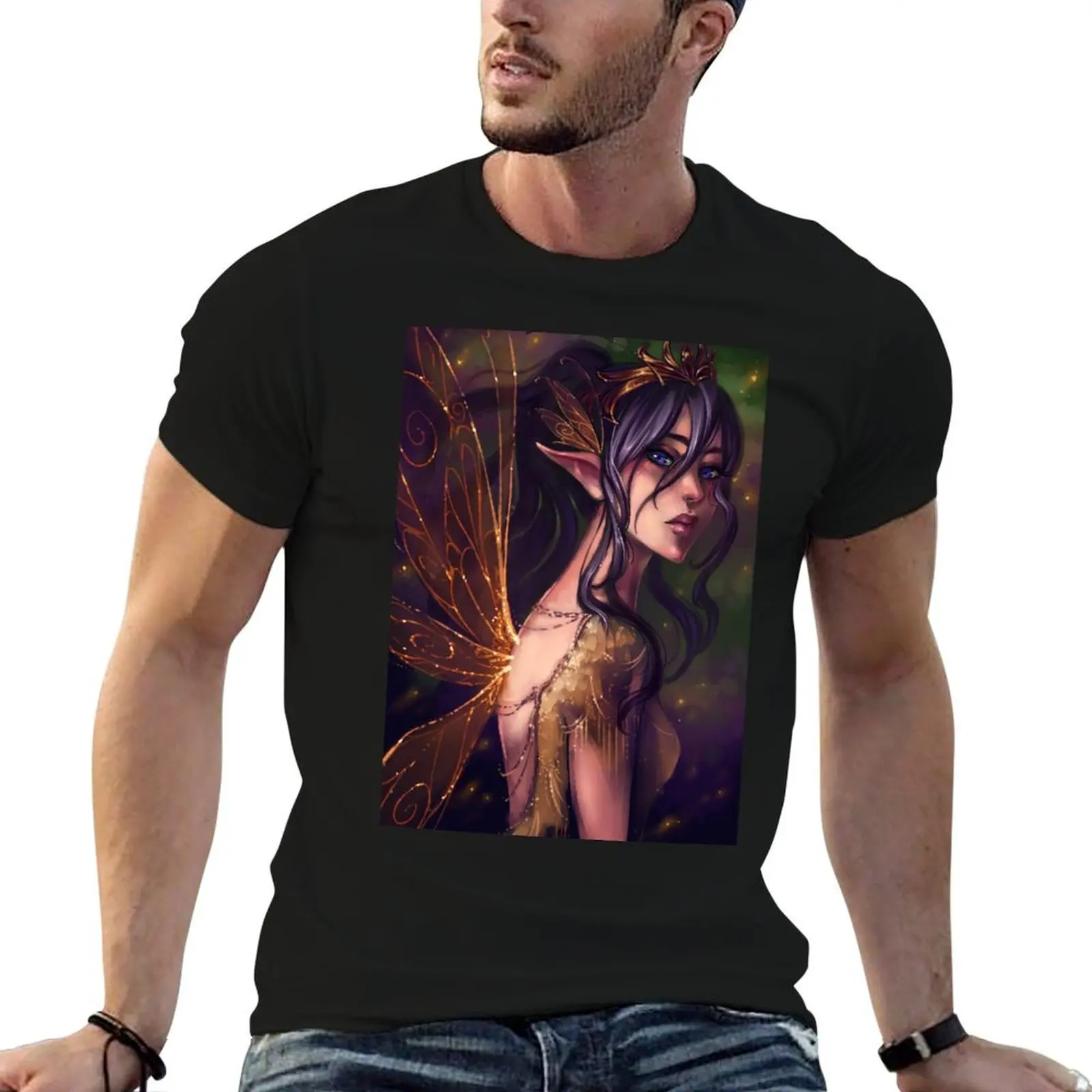 

Fairy Queen T-Shirt man graphic t shirt t shirt man cotton T-Shirt