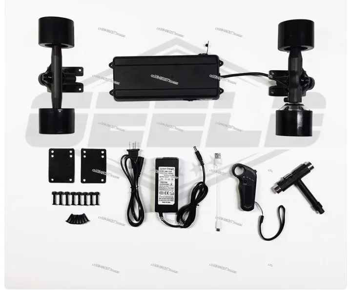 

Four-wheel Electric Skateboard Kit Controller Motor Single and Double Drive Electric Remote Control Skateboard Full Set