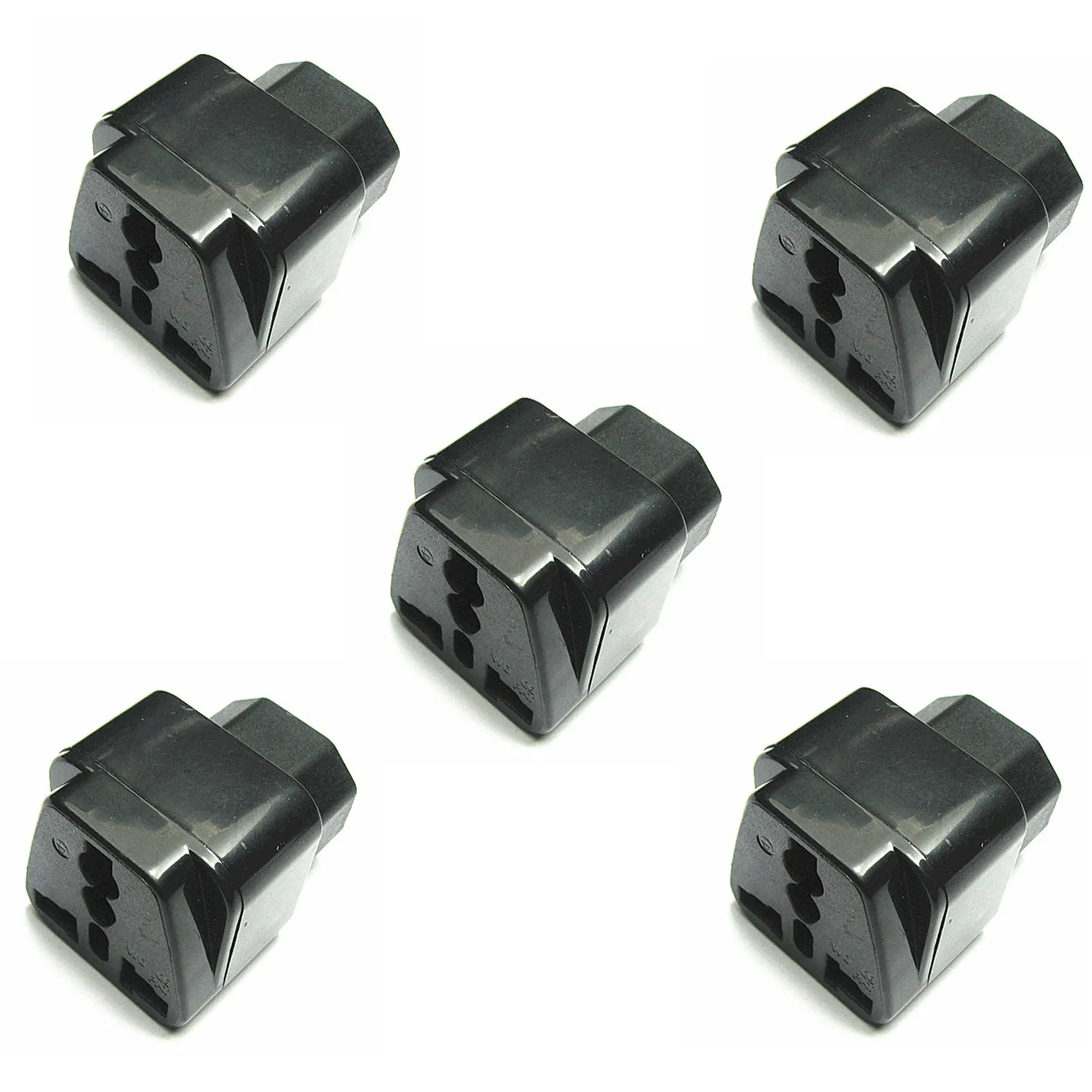 5X PDU Special Conversion Plug UPS C13 To Universal Socket Server IEC320-C14 Plug WD-320