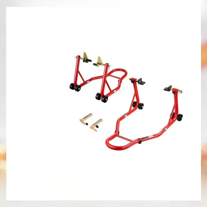 

Motorcycle Stand Lift 850lbs Front Rear Combo Lift Front Wheel Dual-Fork Rear U+L Fork Swingarm Spool