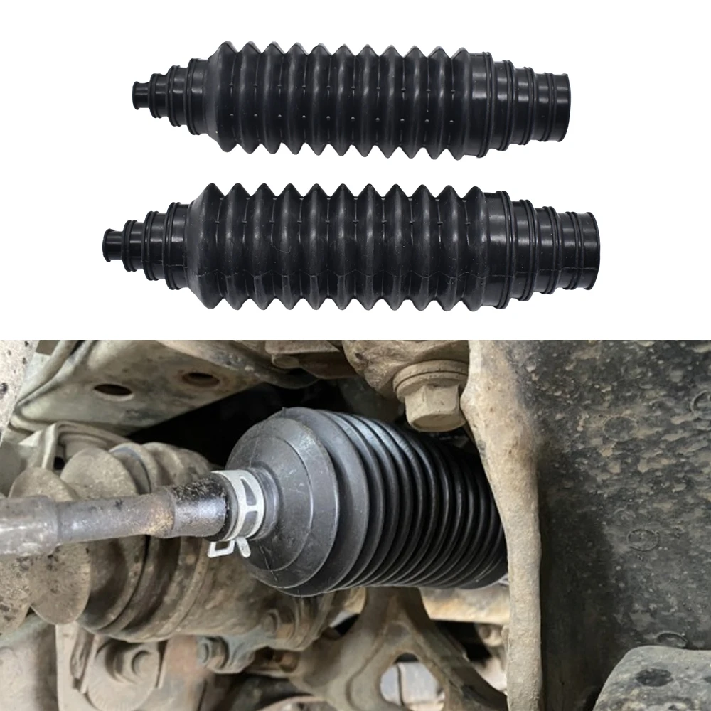 Universal Silicone Rack Pinion Steering Gaiter Pinion Boots+Cable Ties+Clamp Kit For Rack Steering Boot Gaiter And Pinion Boot