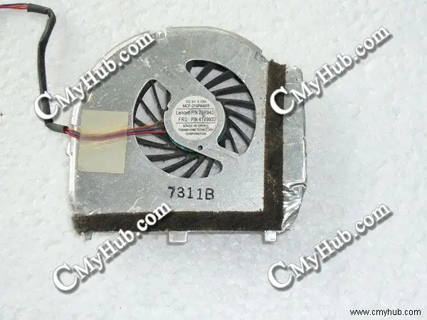 For IBM Thinkpad T60 Series MCF-210PAM05 26R9434  DC5V 0.25A 3Wire 3Pin connector Cooling Fan