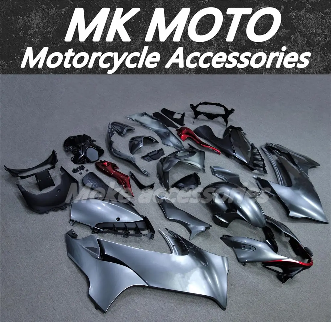 Motorcycle Fairings Kit Fit For Gsxr1300R 2021 2022 2023 Bodywork Set Injection Silver gray Red