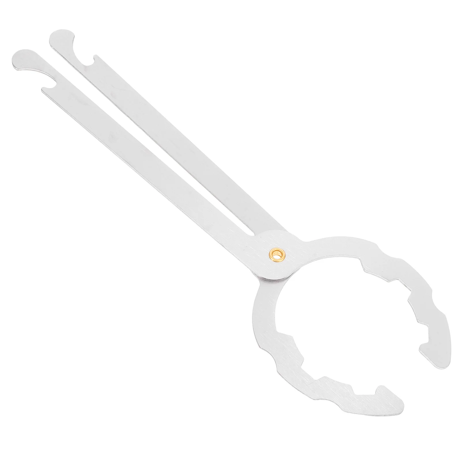 

Professional Gas Wrench Anti-Skid Adjustable Can Cylinder Pressure Reducing Valve Spanner Liquefied Gas Removal Pliers Silver