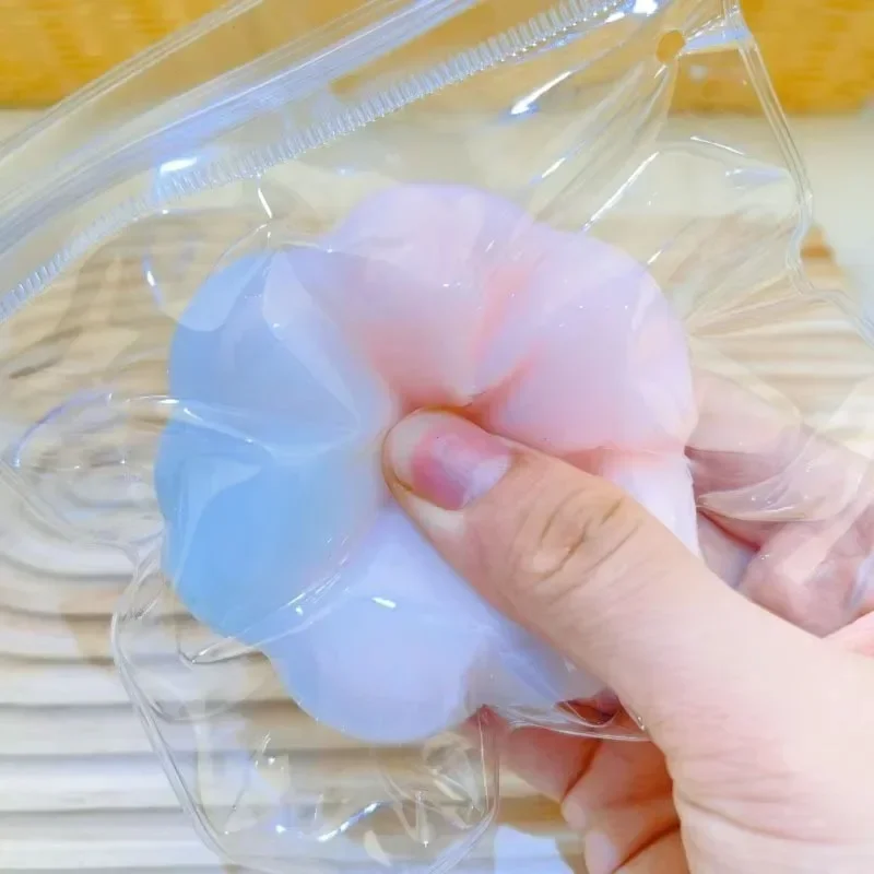 Juguetes blandos para apretar con forma de pata de gato, familia de pellizco de gato, lindos juguetes sensoriales de PVC Kawaii, juguetes antiestrés con bola de piel