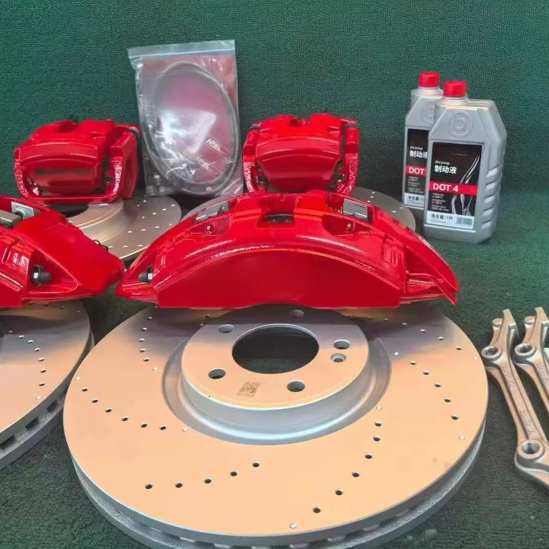 New upgrade Aftermarket Brake  - огляд і ціна Forged Front Brake Caliper 4 Piston