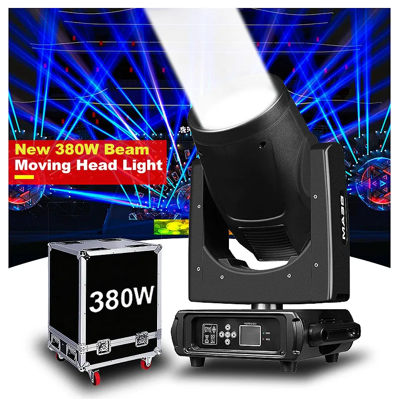 

Сценический световой прибор SHTX Double Prism 19R 380W Sharpy Beam Moving Head DMX512 для клубов, свадеб, вечеринок, диджейских баров, 350-ваттные лучевые светильники